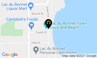 Lac Du Bonnet Physiotherapy in Lac Du Bonnet map