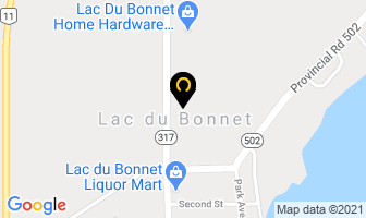Lac Du Bonnet Veterinary Service in Lac Du Bonnet map