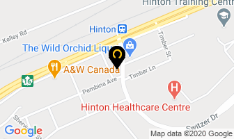 Laccyn Contracting in Hinton map