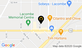 Lacombe Express in Qualicum Beach map