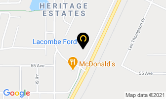Lacombe Ford Sales in Qualicum Beach map