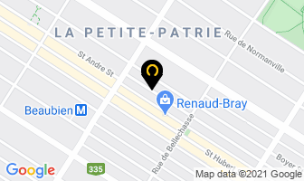 Lacombe P D&eacute;molition Inc in Montreal map