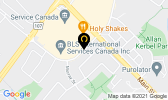 Ladak Safana Dr in Brampton map