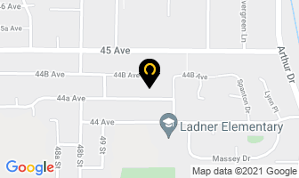 Ladner Gospel Assembly in Delta map