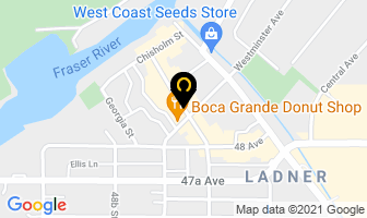 Ladner Quality Shoe Repair in Delta map