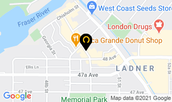 Ladner Village Dentalopen Dr Jerome Griffiths in Delta map