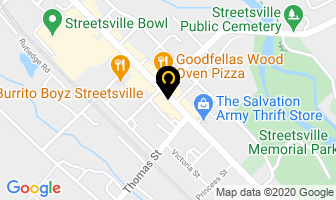Ladner's Clothiers in Mississauga map