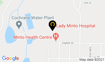Lady Minto Hospital in Cochrane map