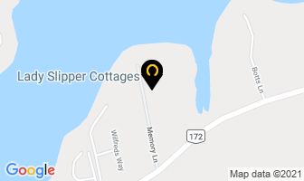 Lady Slipper Cottages in O'leary map