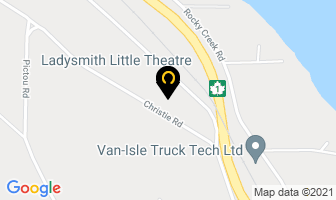 Ladysmith Little Theatre in Ladysmith map