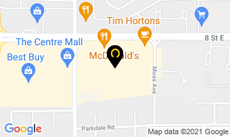 Laff Trax Comedy Theatre in Saskatoon map