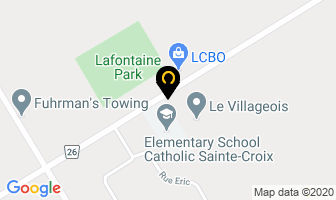 Lafontaine Supermarket in Tiny map