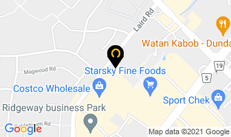 Laird Automotive Service in Mississauga map