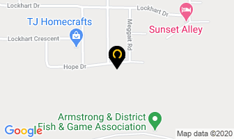 Laird Water District in Armstrong map