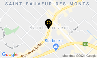 L'aire Du Temps in Saint-Sauveur map