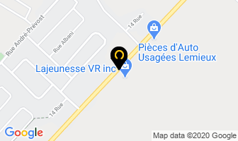 Lajeunesse Vr Inc in Saint-Jérôme map