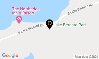 Lake Bernard Park in Sundridge map