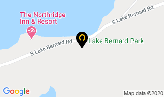 Lake Bernard Park in Sundridge map