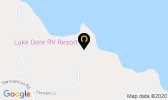 Lake Dore Rv Resort in North Algona Wilberforce map