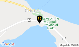 Lake On The Mountain Resort in Prince Edward map