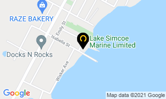 Lake Simcoe Marine Limited in Sherbrooke map