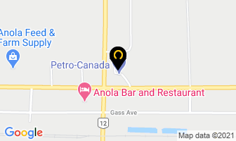 Lake Trail Convenience in Anola map