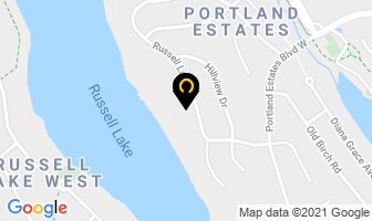 Lakecrest Estates in Dartmouth map