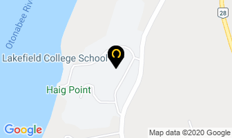 Lakefield College School in Lakefield map