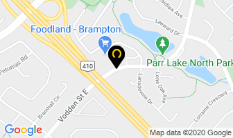 Lakeridge Dental in Brampton map