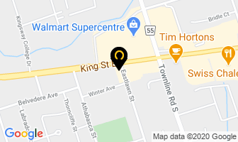 Lakeridge Denture Clinic in Oshawa map