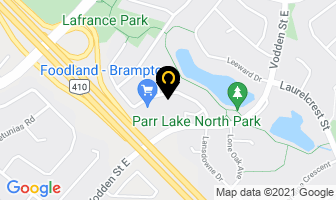 Lakeridge Pharmacy in Brampton map