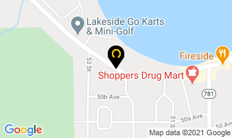 Lakeshore Liquor Ltd in Sylvan Lake map
