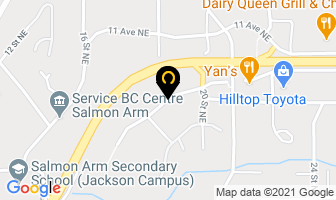 Lakeside Bowling Ltd in Salmon Arm map