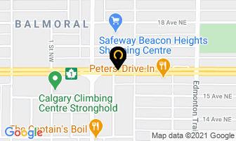 Lakeside Dance Studio in Calgary map
