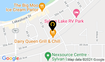 Lakeside Insurance Ltd in Sylvan Lake map