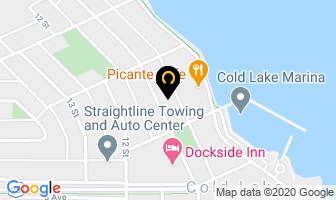 Lakeside Realty in Cold Lake map