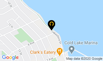 Lakeside Services Signs & Printing in Cold Lake map