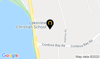 Lakeview Christian School in Victoria map