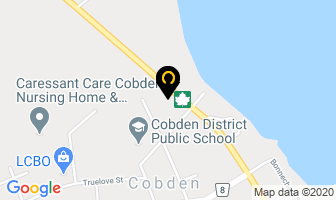 Lakeview Dental Clinic in Cobden map