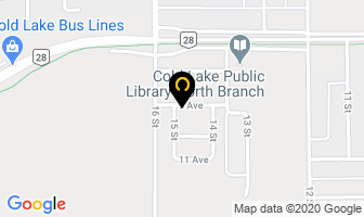 Lakewood Estates in Cold Lake map