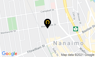 Lamar Transit Advertising in Nanaimo map