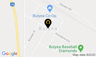 Lamb Acres Electric Fencing in Bulyea map