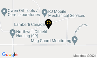 Lamberti Canada Inc in Red Deer County map