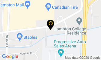 Lambton Audiology Associates in Sarnia map