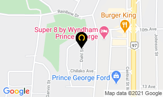 Lanco Contractors in Prince George map