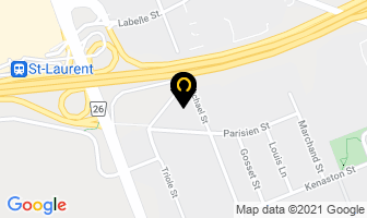 Land Rover Ottawa in Guelph map