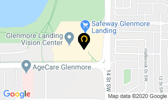 Landing Animal Clinic in Calgary map