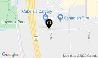 Landmark Group Of Builders in Calgary map