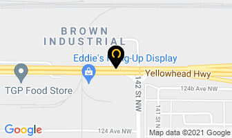 Landon Graphics in Edmonton map