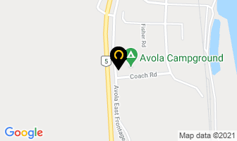 Lane's Auto Towing in Thompson-nicola P map